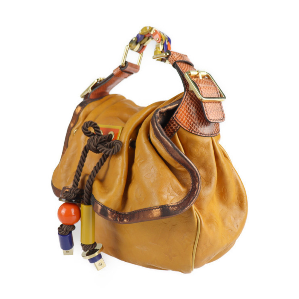 Louis Vuitton Python Satin Brown Orange - image 2